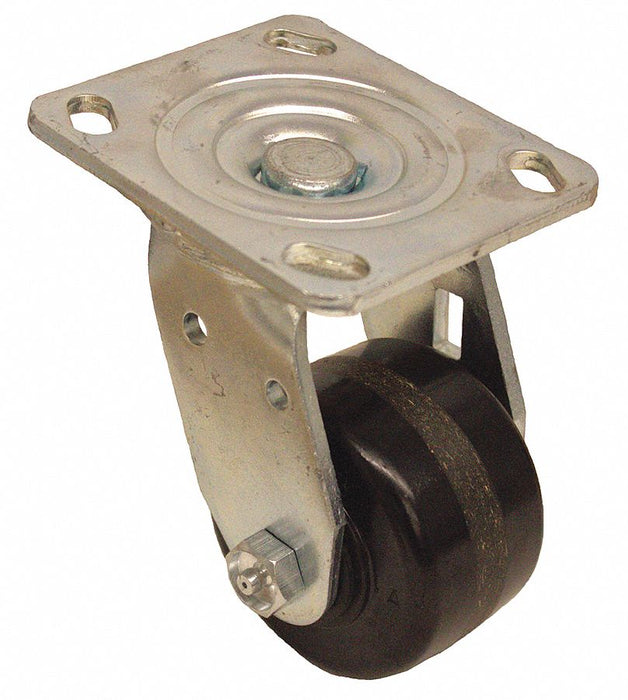 Plate Caster Swivel Phenolic 5 1/4 H