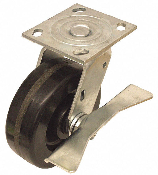Plate Caster Swivel Phenolic 9 1/2 H