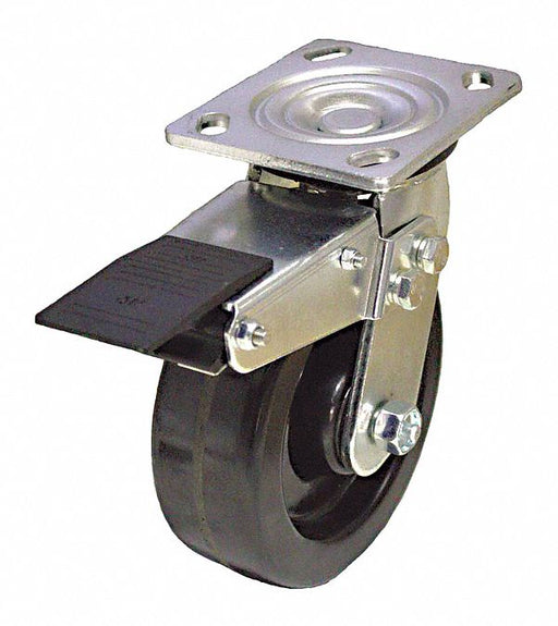 Plate Caster Swivel Phenolic 7 1/2 H