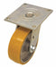 Plate Caster Rigid Polyurethane 6 1/2 H