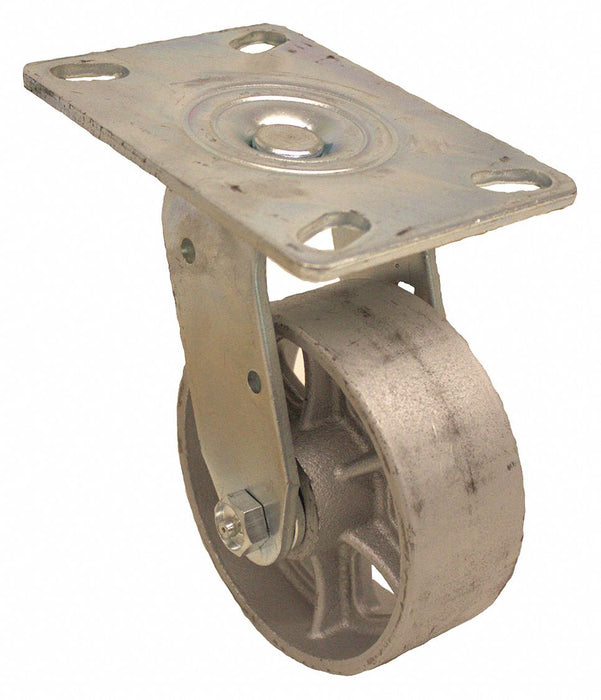 Plate Caster Swivel Iron 6 1/2 H