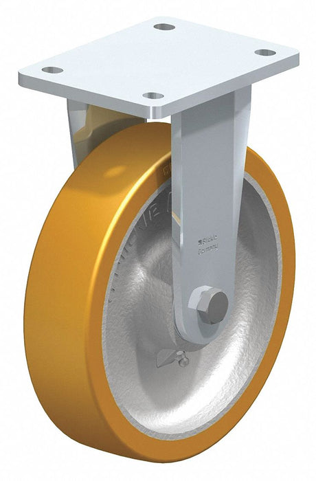Plate Caster Rigid Polyurethane 9 5/8 H