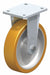 Plate Caster Rigid Polyurethane 9 5/8 H