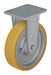 Plate Caster Rigid Polyurethane 11 5/8 H