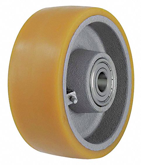 Caster Wheel 7 7/8 dia 2 200 lb Yellow