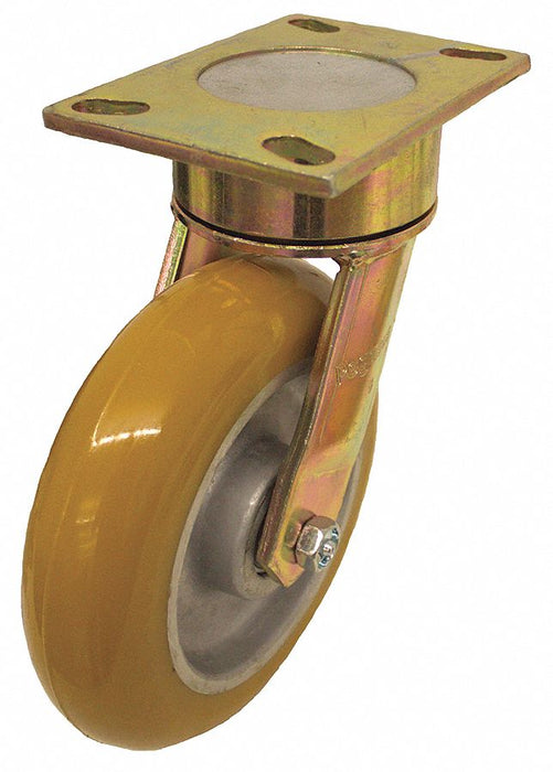 PlateCaster Swivel Polyurethane 10 1/4 H