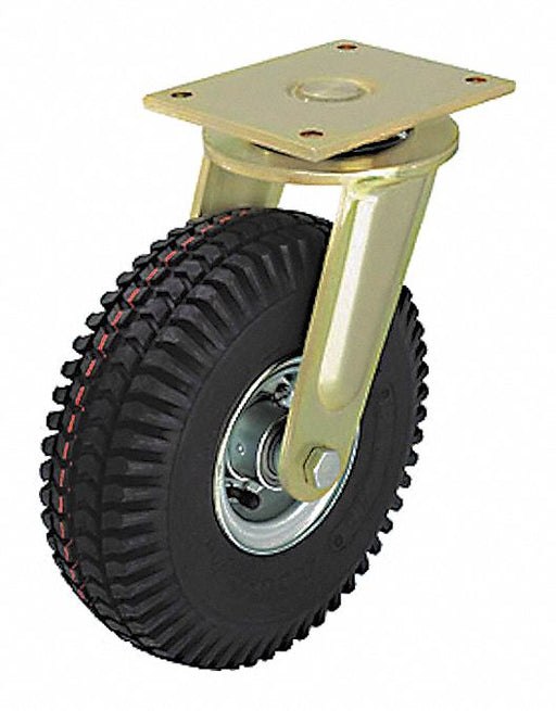 Plate Caster Swivel Rubber 18 7/8 H