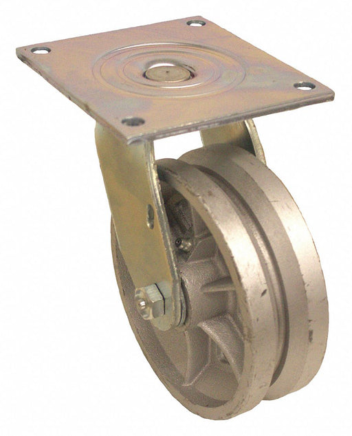 Plate Caster Swivel Iron 7 1/2 H