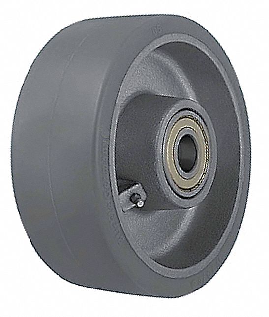 Caster Wheel 7 7/8 dia 3 525 lb Yellow