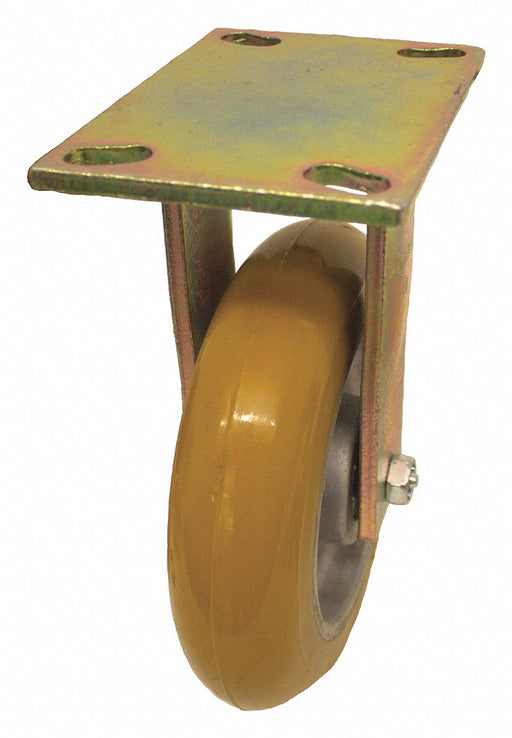 Plate Caster Rigid Polyurethane 10 1/4 H