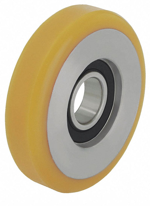 Caster Wheel 2 dia 240 lb Yellow