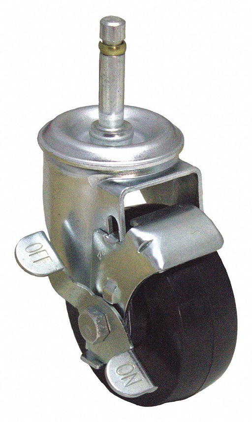 Stem Caster 4 dia Rubber 240lb
