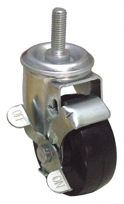 Stem Caster 3 dia Rubber 175lb