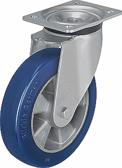 Plate Caster Swivel Polyurethane 5 1/8 H