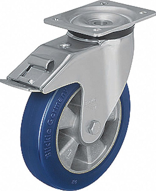 Plate Caster Swivel Polyurethane 6 1/8 H