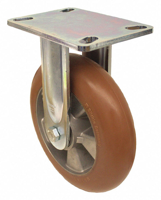 Plate Caster Rigid Polyurethane 9 5/8 H