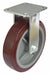 Plate Caster Rigid Polyurethane 7 1/2 H