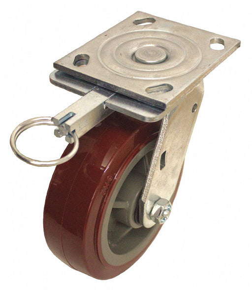Plate Caster Swivel Iron 7 1/2 H