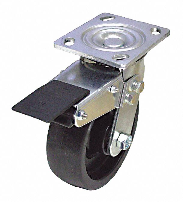 PlateCaster Swivel Polypropylene 7 1/2 H