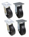 Plate Casters Rigid Swivel 7 1/2 H PK4