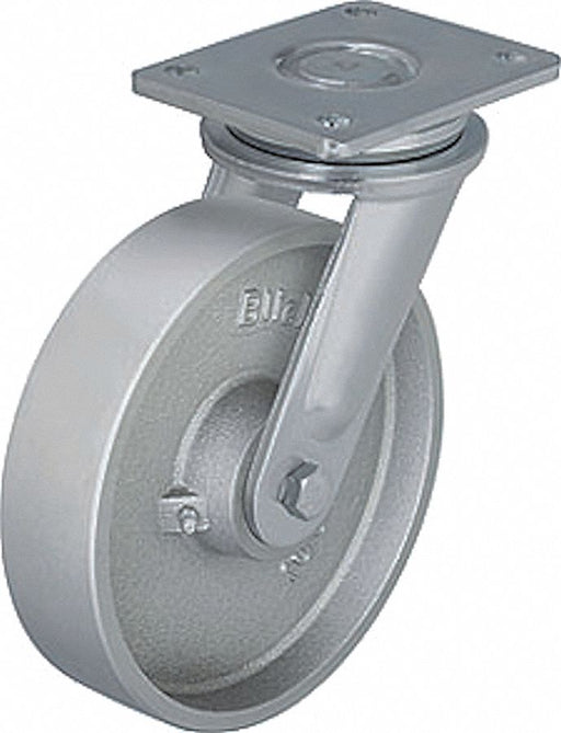 Plate Caster Swivel Metal 6 11/16 H