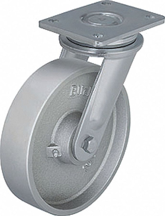 Plate Caster Swivel Metal 6 11/16 H