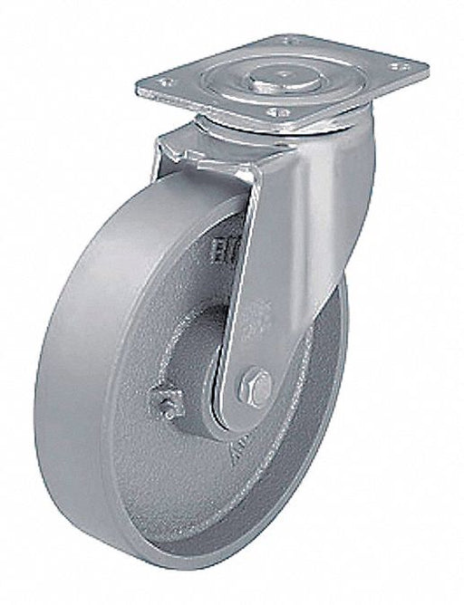 Plate Caster Swivel Metal 7 3/4 H