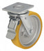 Plate Caster Swivel Polyurethane 9 5/8 H