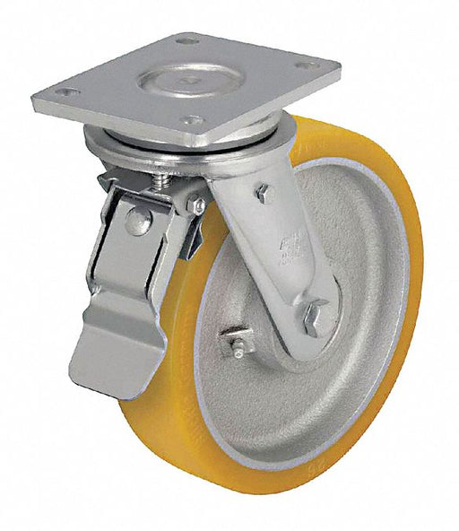 PlateCaster Swivel Polyurethane 11 5/8 H