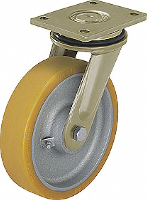 Plate Caster Swivel Polyurethane 14 H