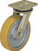 Plate Caster Swivel Polyurethane 14 H