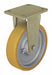 Plate Caster Rigid Polyurethane 14 H