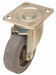 Plate Caster Swivel Rubber 6 1/2 H