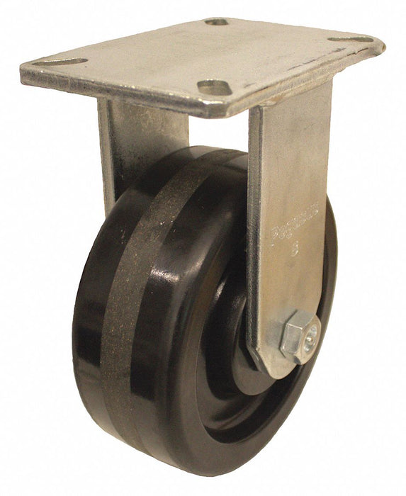 Plate Caster Rigid Phenolic 8 H