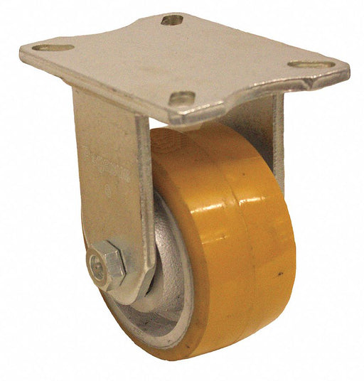 Plate Caster Rigid Polyurethane 8 H