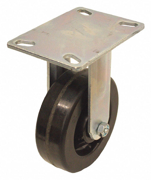 Plate Caster Rigid Phenolic 10 1/2 H