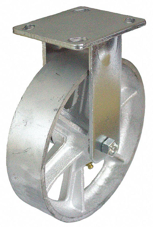 Plate Caster Rigid Iron 5 5/8 H
