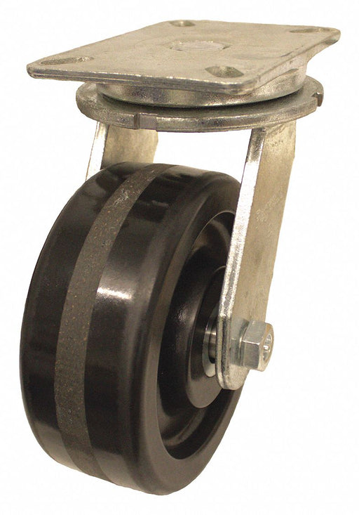 Plate Caster Swivel Phenolic 8 H