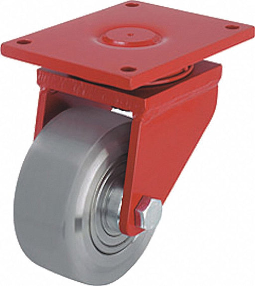 Plate Caster Swivel Metal 8 1/16 H