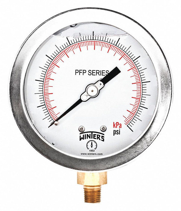 N0246 Gauge 4 Dial Size MNPT Connection