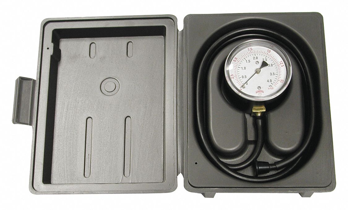 K4557 Pressure Gauge 2-1/2 Dial Size Black