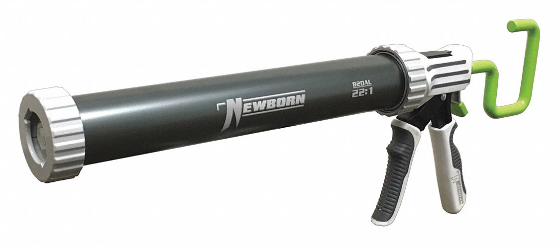 Caulk Gun Aluminum Gray/White