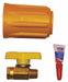 Propane Valve Plastic Yellow 5 7/8 W