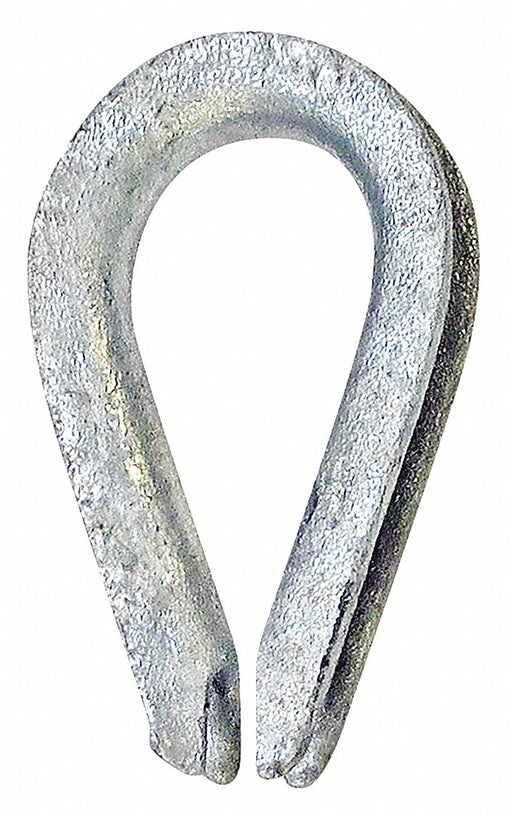 Wire Rope Thimble 3/16in Rope Dia Steel