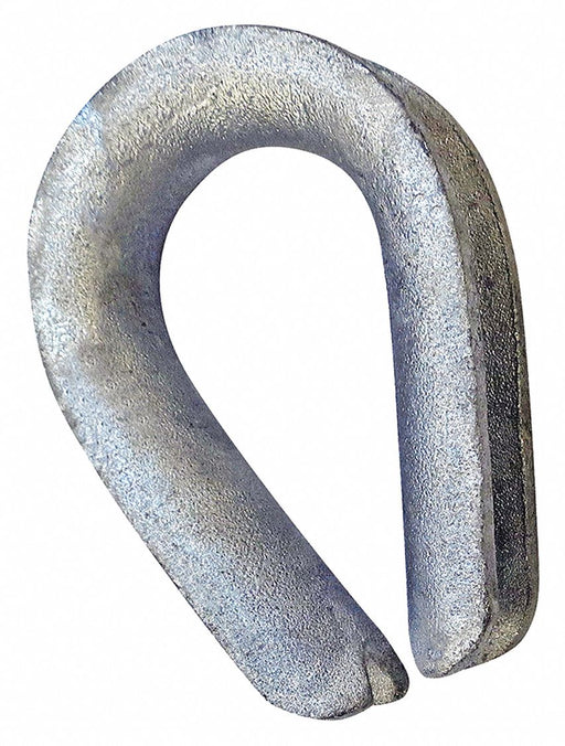Wire Rope Thimble 5/8 in Rope Dia Steel