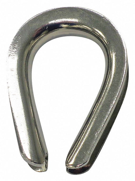 Wire Rope Thimble 5/16 in Rope Dia SS