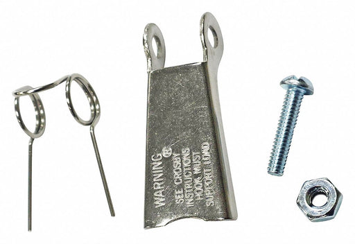 Spring Latch Stainless Steel Silver