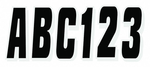 LetterandNumberLabelSet 3inH 1-1/4inW