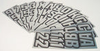 LetterandNumberLabelSet 2inH 1-1/2inW