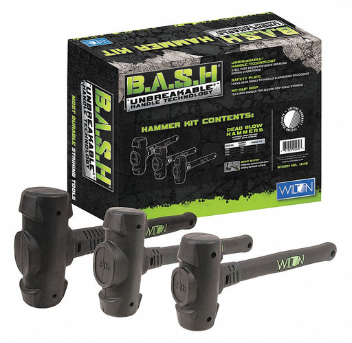 Dead Blow Hammer Set 32 48 64 oz 3 Pc